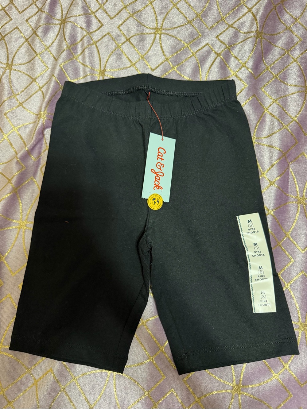 💥 KIDS Girls Cat & Jack Black Biker Shorts